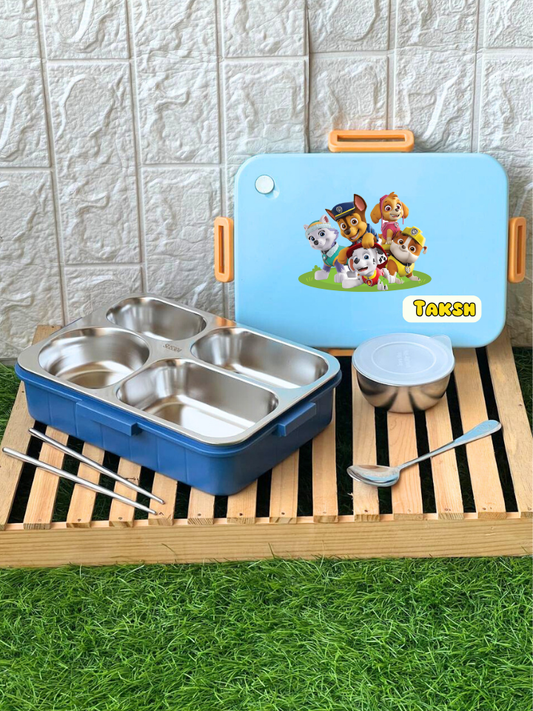 Blue Bento boxes (Tiffin/ Lunch) boxes