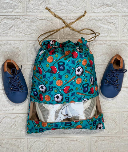 Draw string shoe bag (kids)